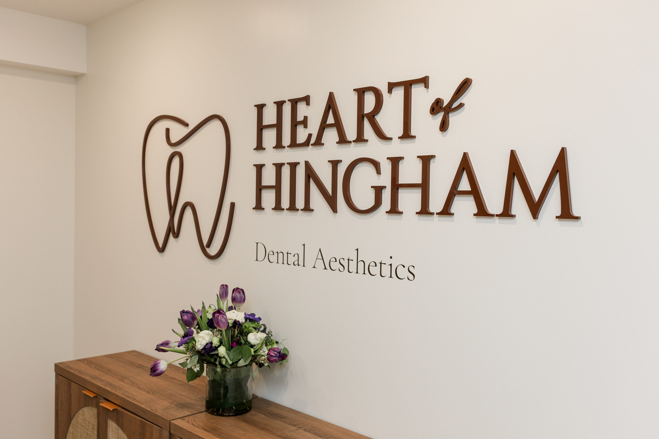 Heart of Hingham Dental Aesthetics reception area and welcoming office in downtown Hingham MA